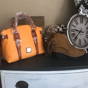 NWT DOONEY & BOURKE BRISTOL SATCHEL